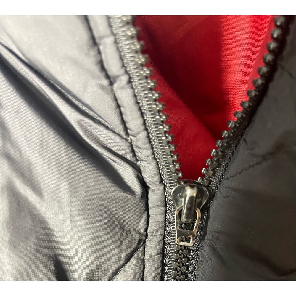 Y2K Vintage Ralph Lauren Polo Puffer Jacket Black Size Large - Picture 5 of 12